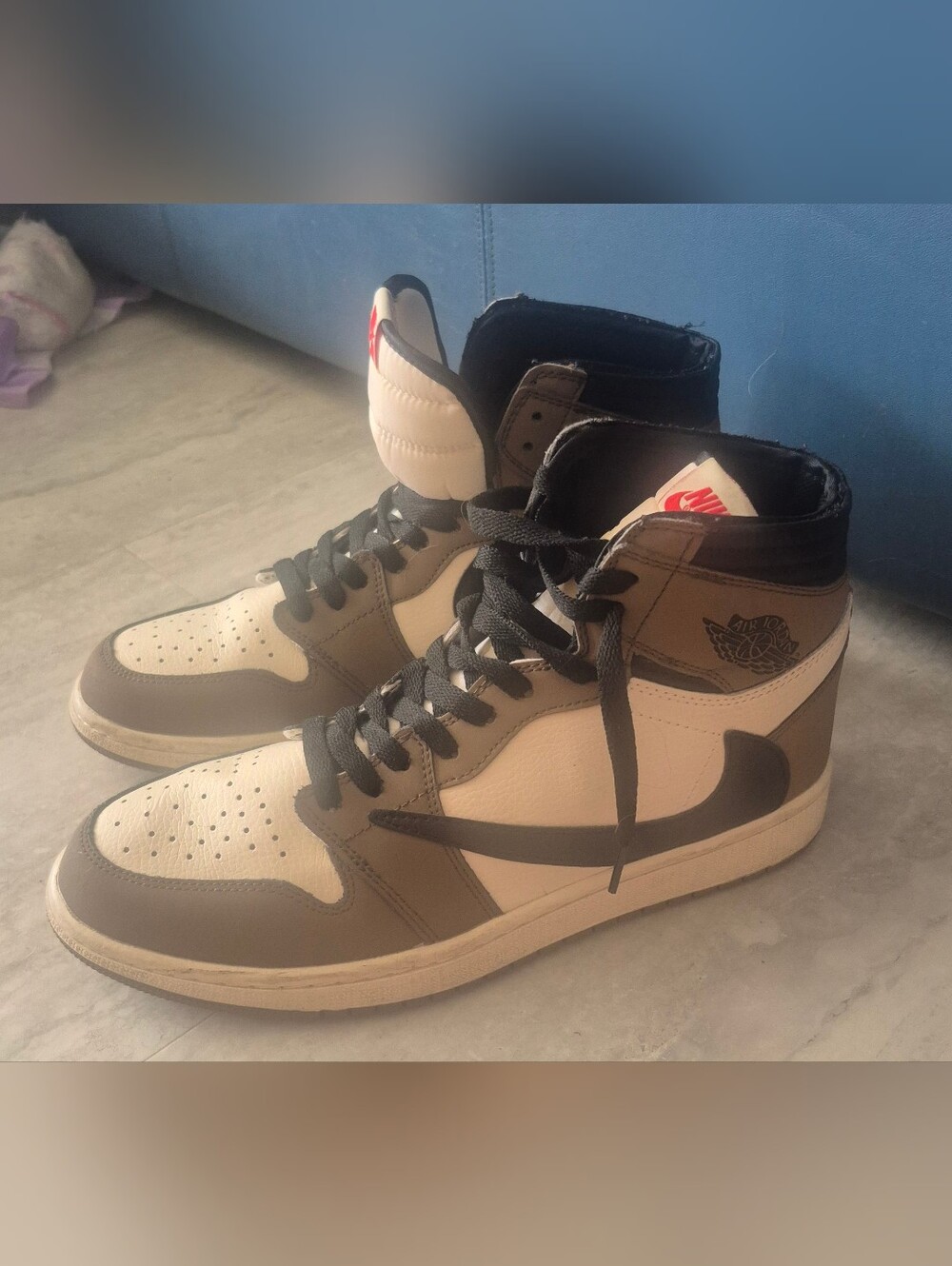 Size 10 - Jordan 1 Retro OG x Travis Scott High Mocha